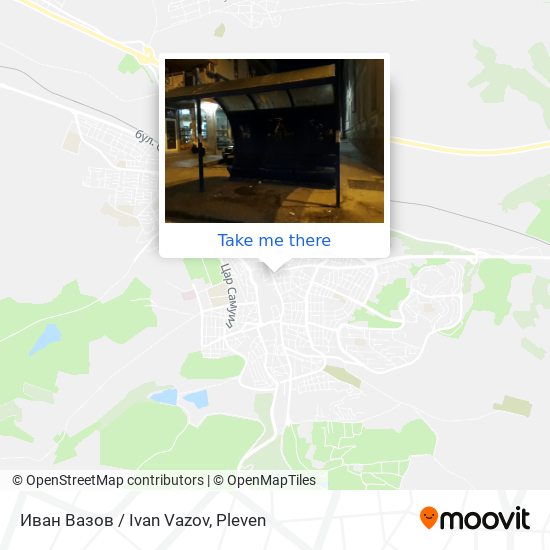 Иван Вазов / Ivan Vazov map