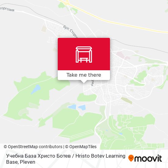 Учебна База Христо Ботев / Hristo Botev Learning Base map
