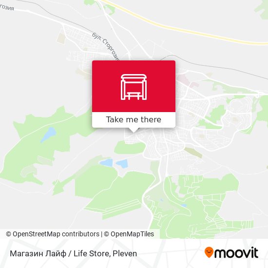 Магазин Лайф / Life Store map