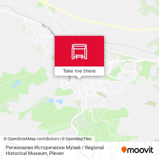 Регионален Исторически Музей / Regional Historical Museum map