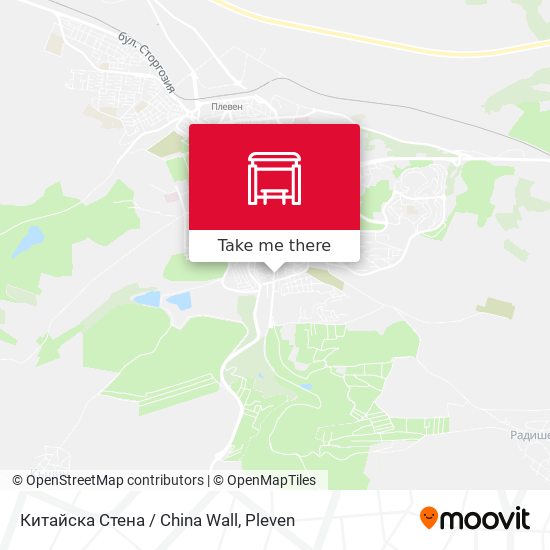 Китайска Стена / China Wall map