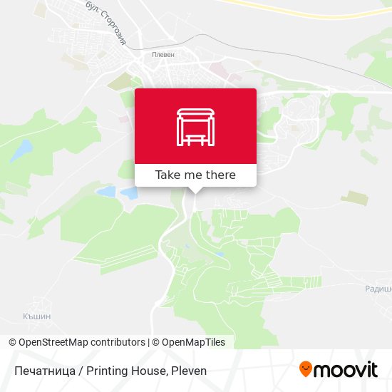 Печатница / Printing House map