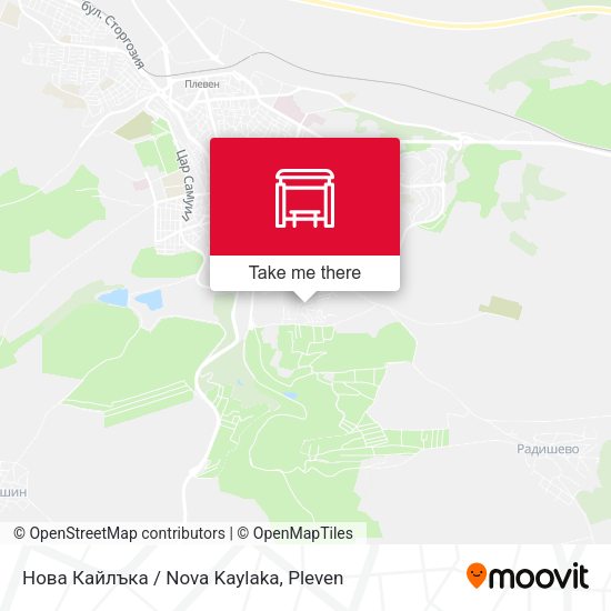 Карта Нова Кайлъка / Nova Kaylaka