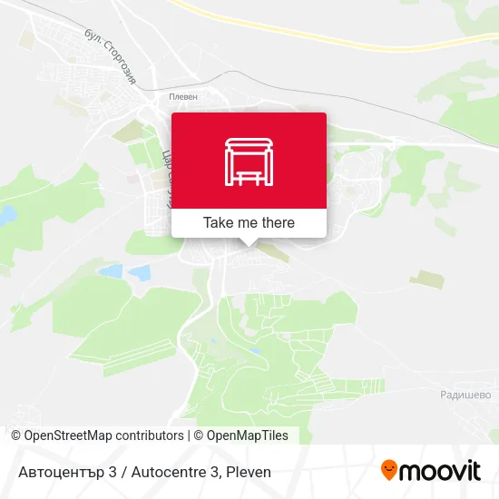 Карта Автоцентър 3 / Autocentre 3