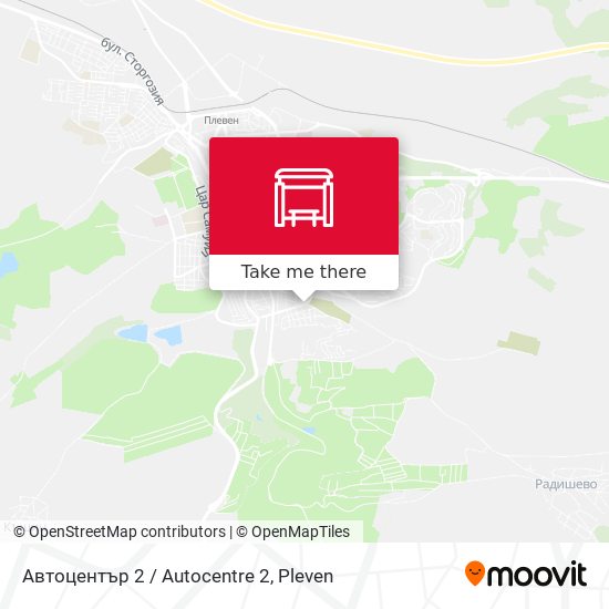 Автоцентър 2 / Autocentre 2 map