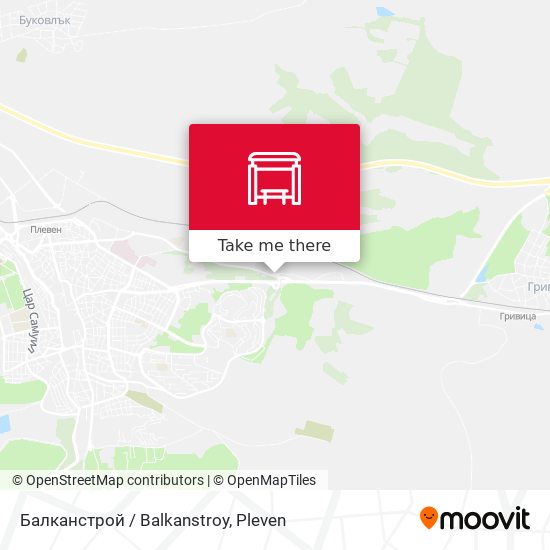 Балканстрой / Balkanstroy map