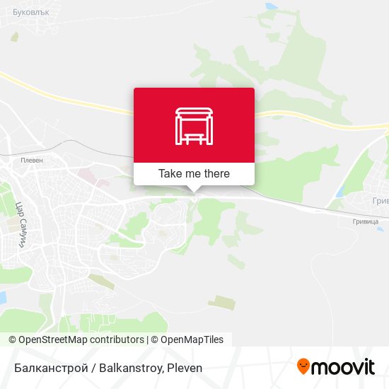 Балканстрой / Balkanstroy map