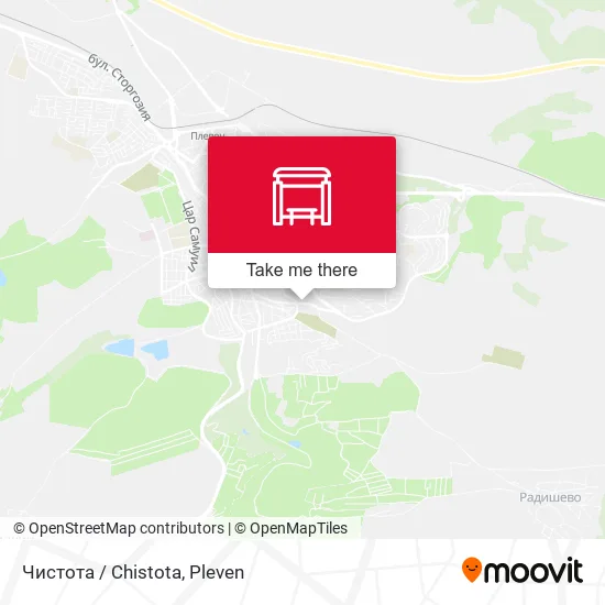 Чистота / Chistota map