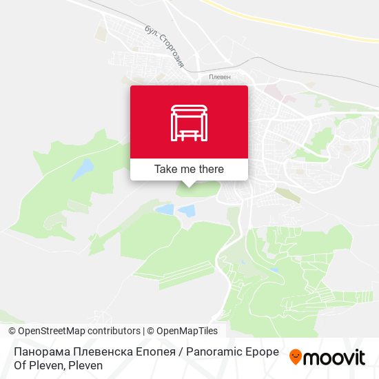 Панорама Плевенска Епопея / Panoramic Epope Of Pleven map