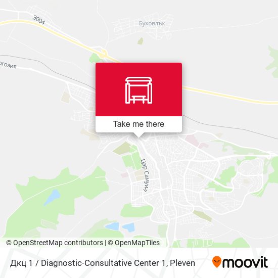 Дкц 1 / Diagnostic-Consultative Center 1 map