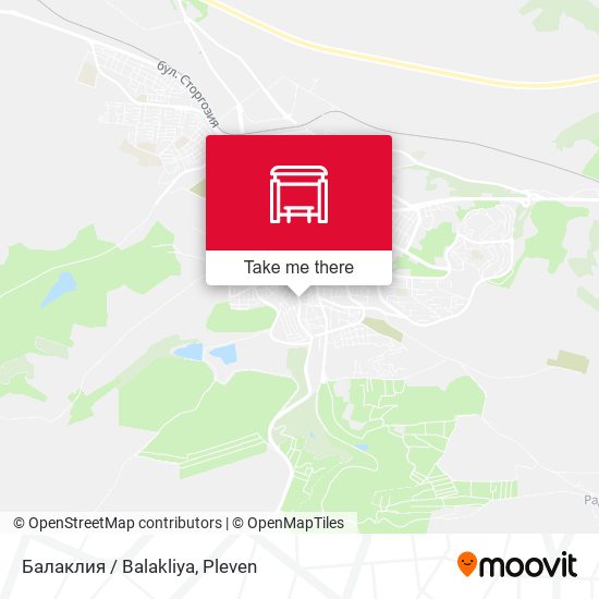 Балаклия / Balakliya map