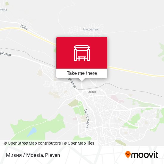 Мизия / Moesia map