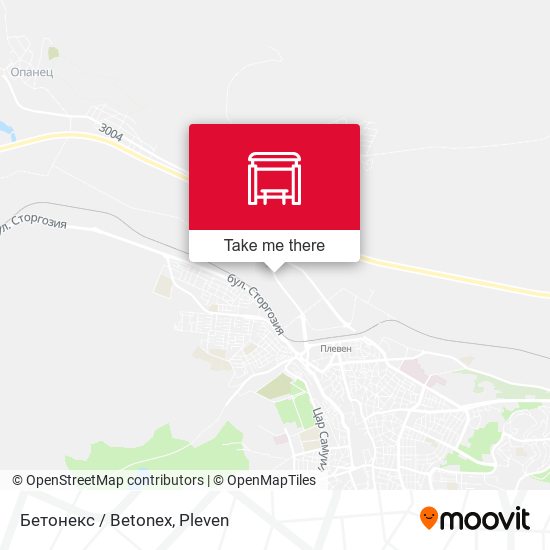 Бетонекс / Betonex map