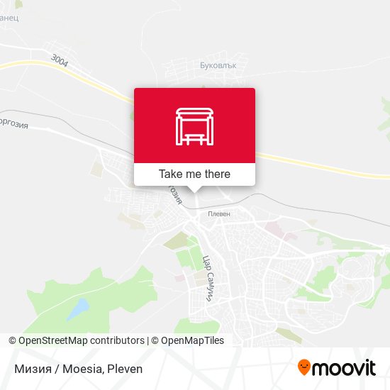 Мизия / Moesia map