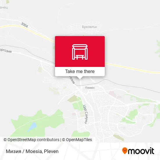 Мизия / Moesia map