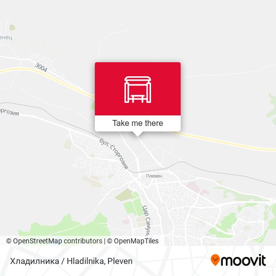 Хладилника / Hladilnika map