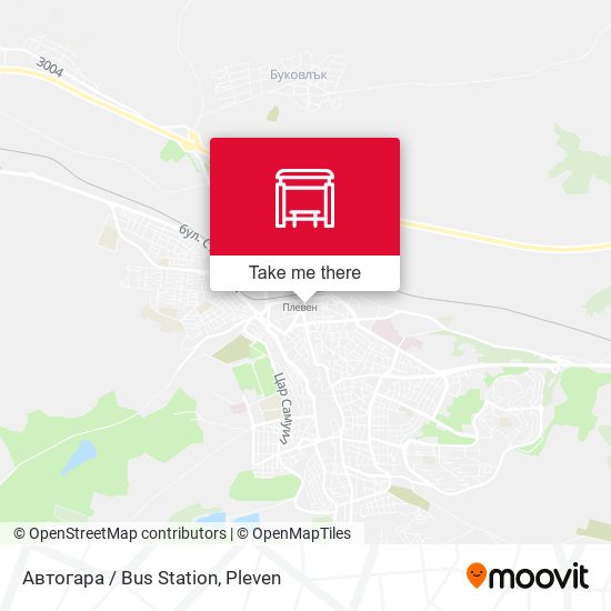 Карта Автогара / Bus Station