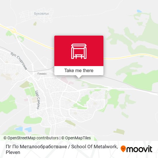 Пг По Металообработване / School Of Metalwork map