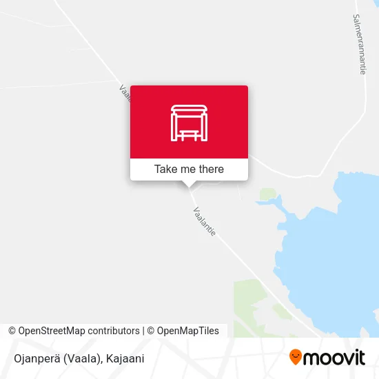 Ojanperä (Vaala) map