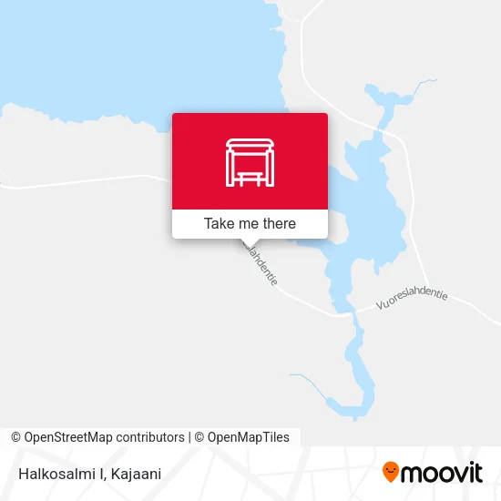 Halkosalmi I map
