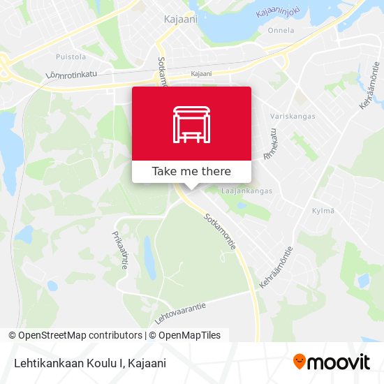 Lehtikankaan Koulu I map