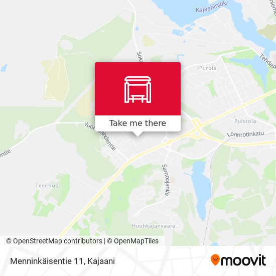 Menninkäisentie 11 map