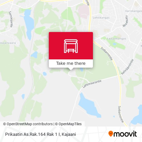 Prikaatin As.Rak.164 Rak 1 I map