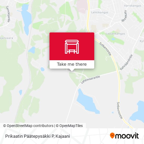 Prikaatin Päätepysäkki P map