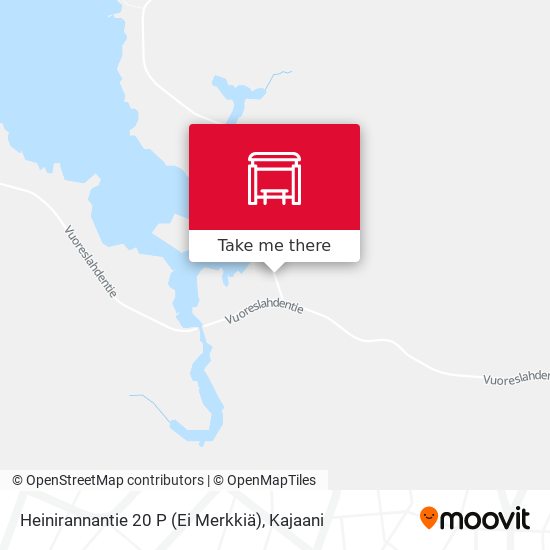 Heinirannantie 20 P (Ei Merkkiä) map
