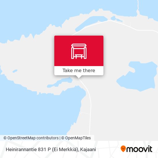 Heinirannantie 831 P (Ei Merkkiä) map