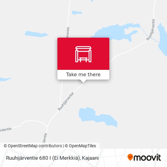 Ruuhijärventie 680 I (Ei Merkkiä) map