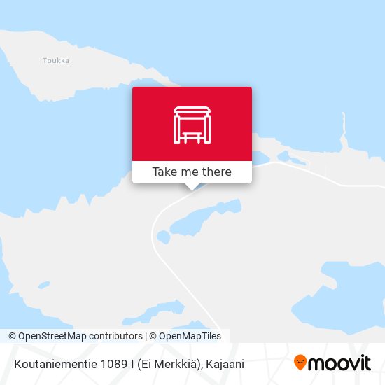 Koutaniementie 1089 I (Ei Merkkiä) map