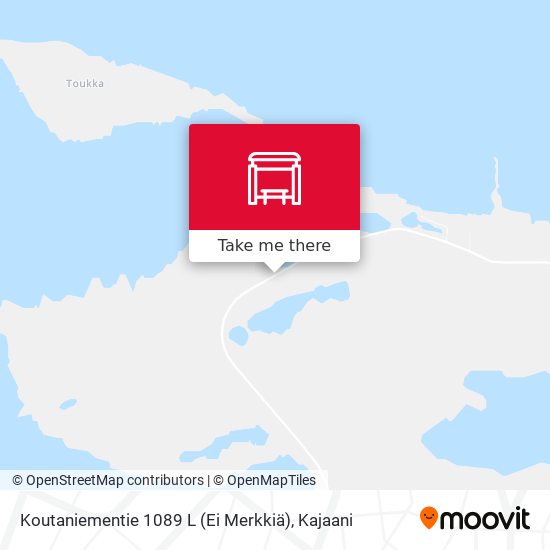 Koutaniementie 1089 L (Ei Merkkiä) map