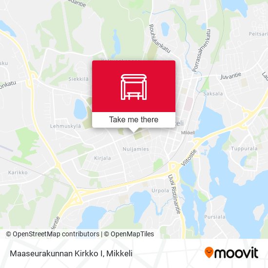 Maaseurakunnan Kirkko I map