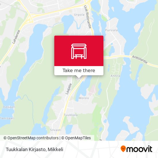 Tuukkalan Kirjasto map