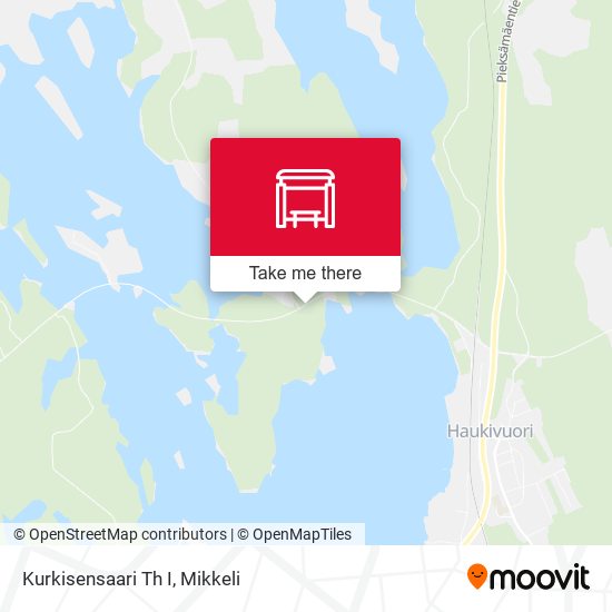 Kurkisensaari Th  I map