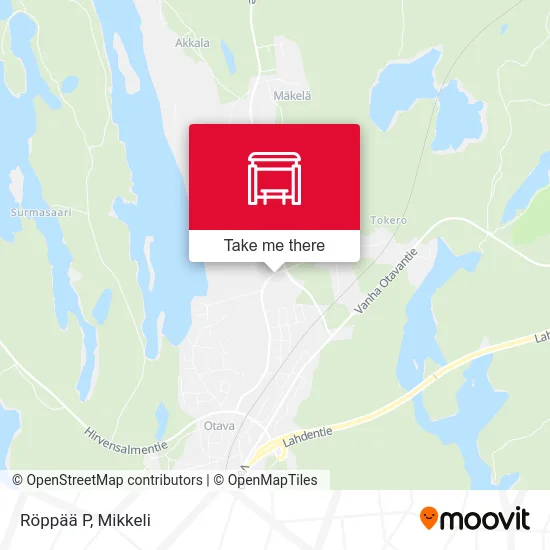 Röppää N map