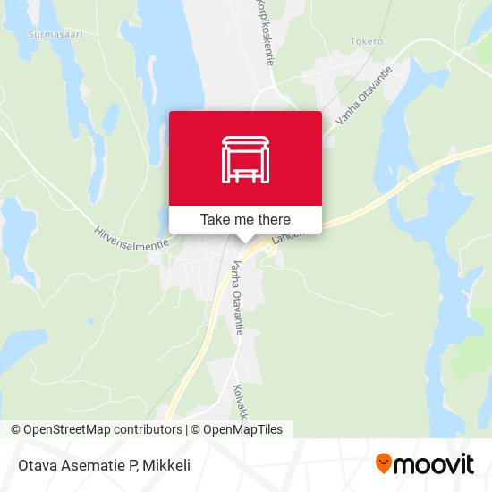 Otava Asematie  P map