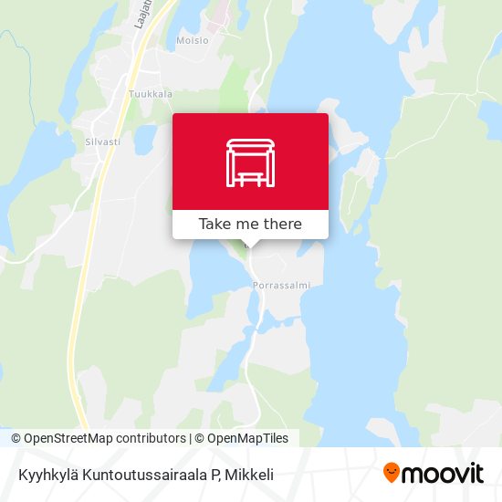 Kyyhkylä Kuntoutussairaala  P map