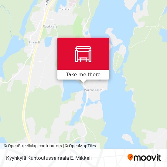 Kyyhkylä Kuntoutussairaala  E map