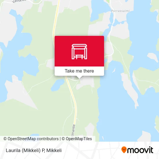 Laurila (Mikkeli)  P map