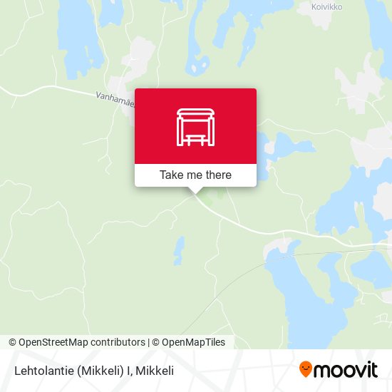Lehtolantie (Mikkeli)  I map