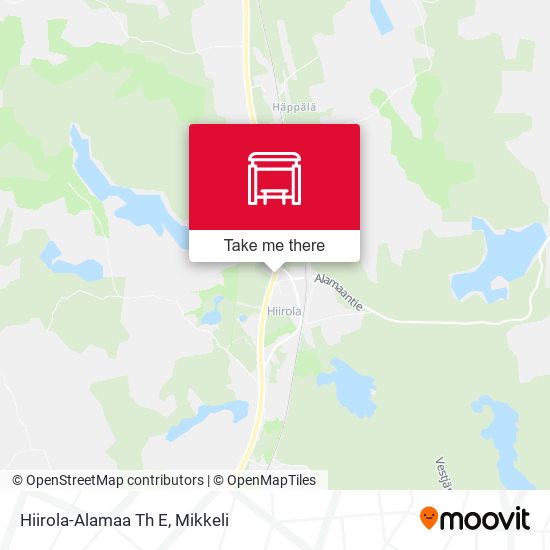 Hiirola-Alamaa Th  E map