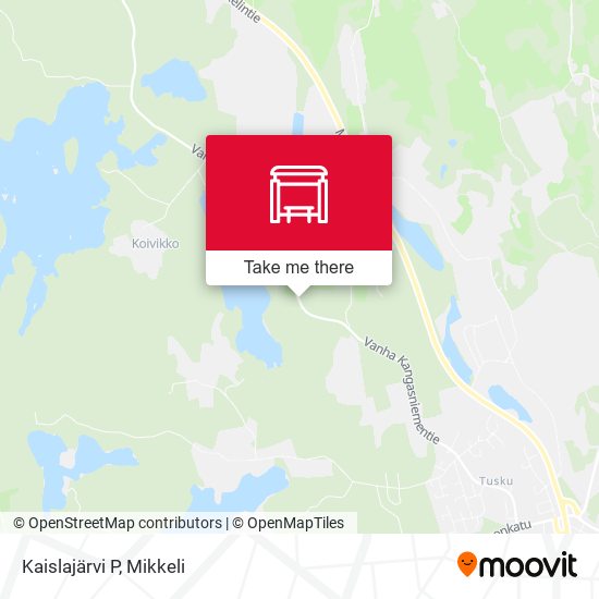 Kaislajärvi  P map