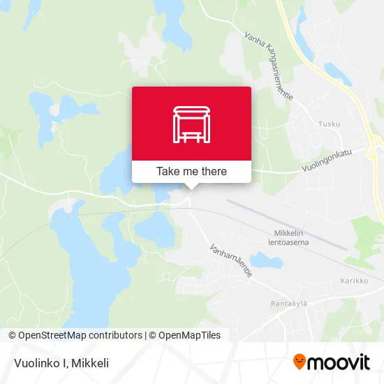 Vuolinko  I map