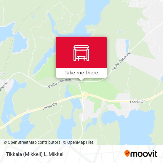Tikkala (Mikkeli)  L map