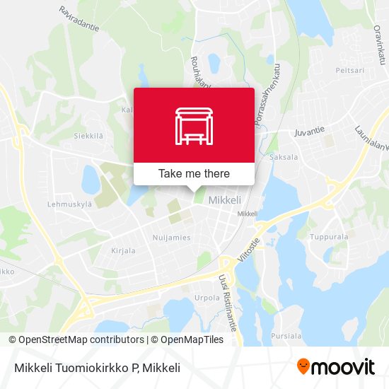 Mikkeli Tuomiokirkko  P map