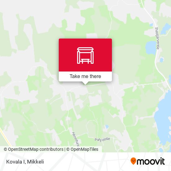 Kovala  I map