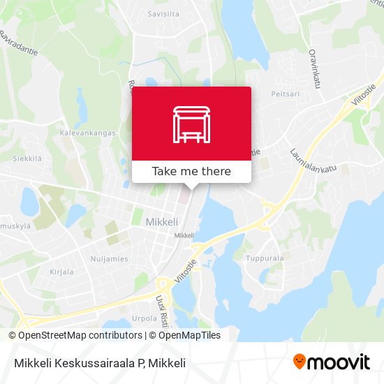 Mikkeli Keskussairaala  P map