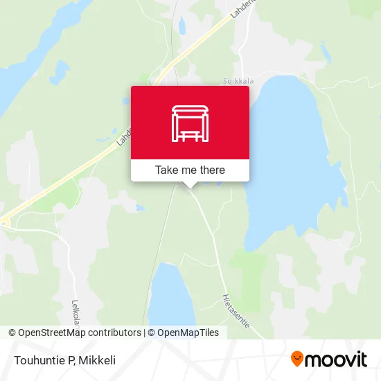 Touhuntie P map